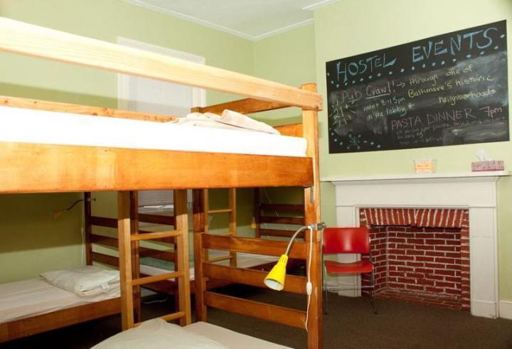 Hi - Baltimore Hostel Mount Vernon Exterior photo